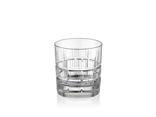 Lumière – 6 Piece Hand-Cut Crystal Whiskey Glass Set