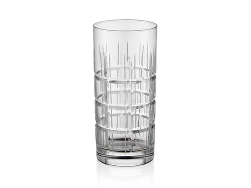 Lumière – 6 Piece Hand-Cut Crystal Cocktail Glass Set