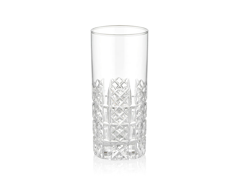 Opalin – 6 Piece Hand-Cut Crystal Cocktail Glass Set