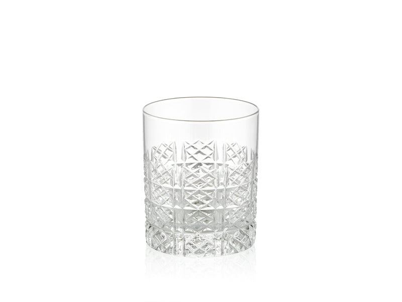 Opalin – 6 Piece Hand Cut Whiskey Glass Set