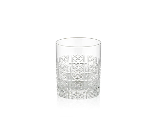 Opalin – 6 Piece Hand Cut Whiskey Glass Set
